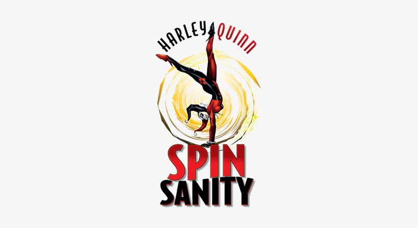 Also Debuting Is Harley Quinn Spinsanity, Which Sends - Six Flags Harley Quinn Spinsanity Logo, transparent png