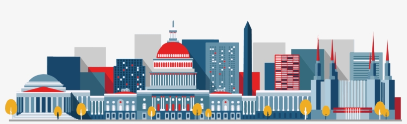 Share This - Washington Dc Skyline Png, transparent png