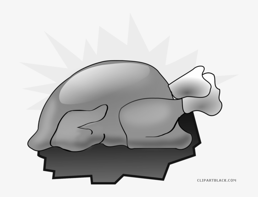 Cooked Turkey Clipart - Animated Turkey For Thanksgiving, transparent png