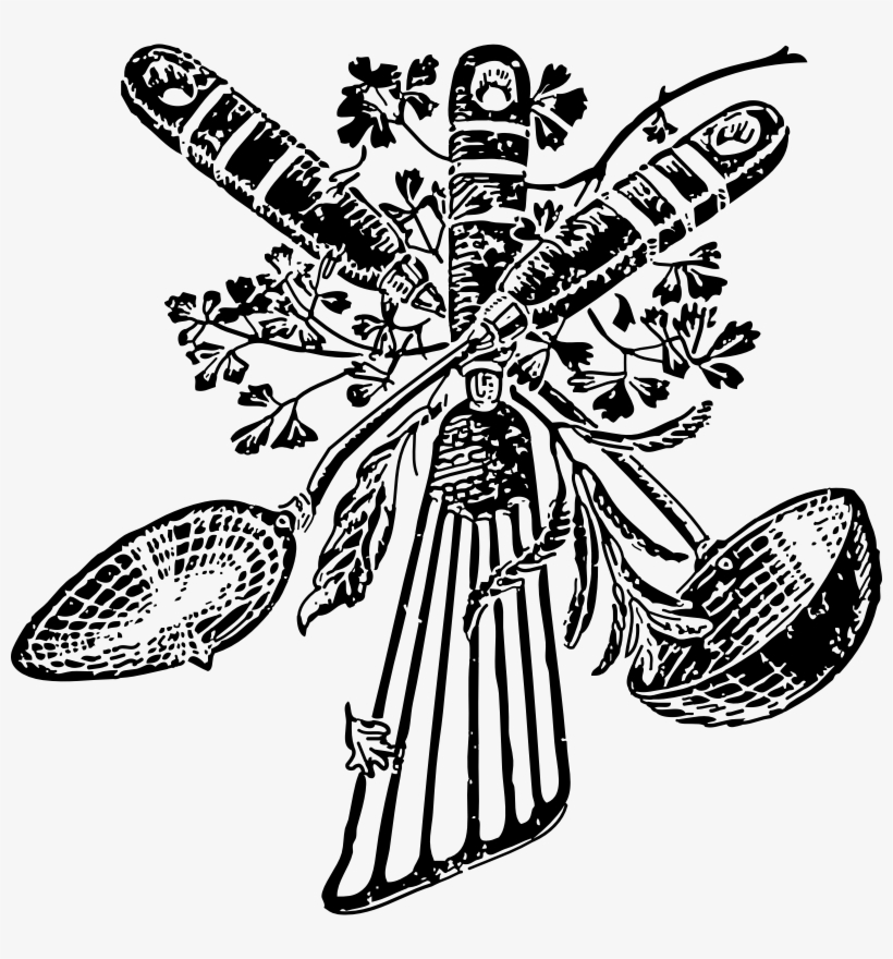 Victorian Clipart Cooking - Drawing Of Cooking Utensil, transparent png