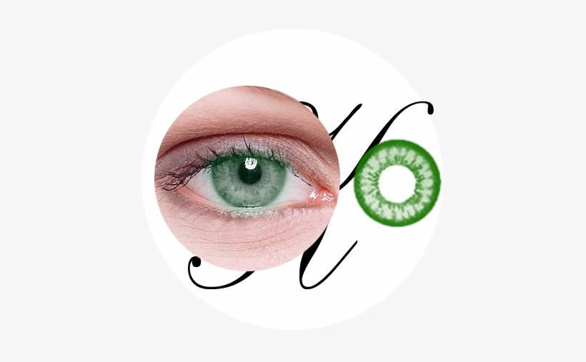 Infrared Contact Lenses For Green Eyes - Contact Lens, transparent png