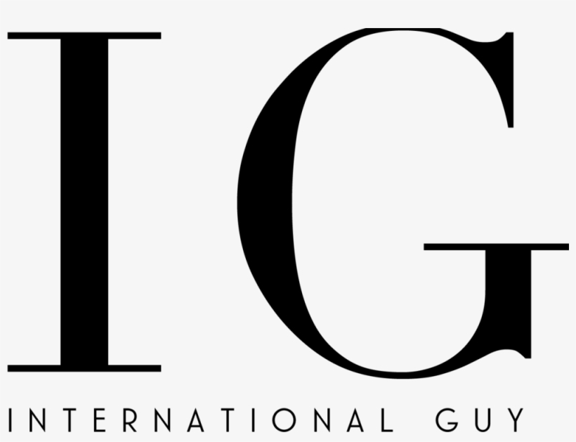 Internationalguy Logo Main Black Transparent, transparent png