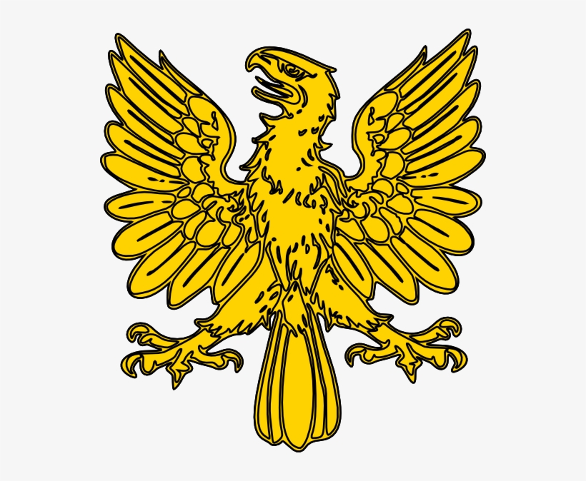 Eagle Clipart Golden Eagle - Gold Eagle Clipart, transparent png