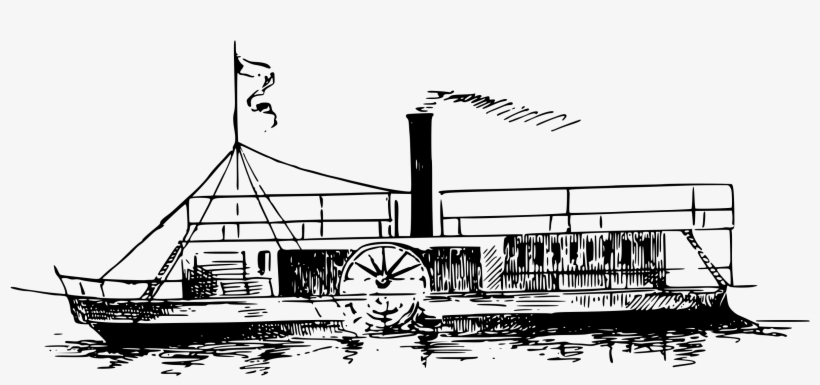 This Free Icons Png Design Of Paddle Steamer, transparent png