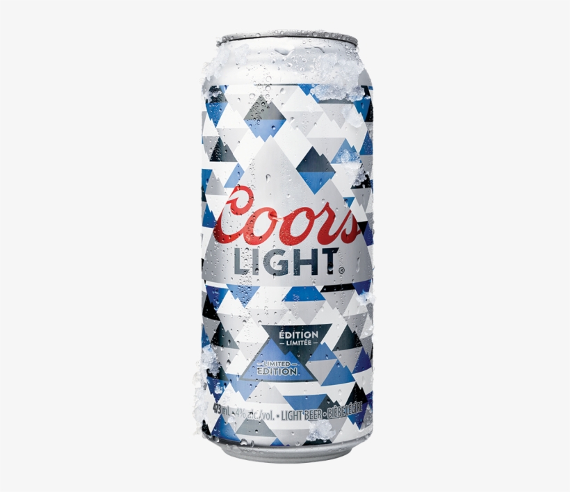 Crown And Coors Light Canada Pioneer Use Of Photochromic - Coors Light Summer Brew Can, transparent png