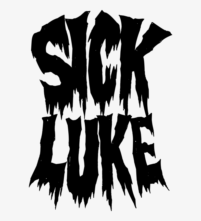 Logo Sick Luke Black - Illustration, transparent png