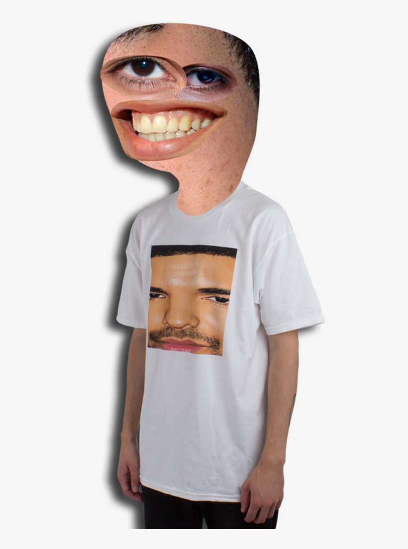 6 God Box Face T-shirt - T-shirt, transparent png