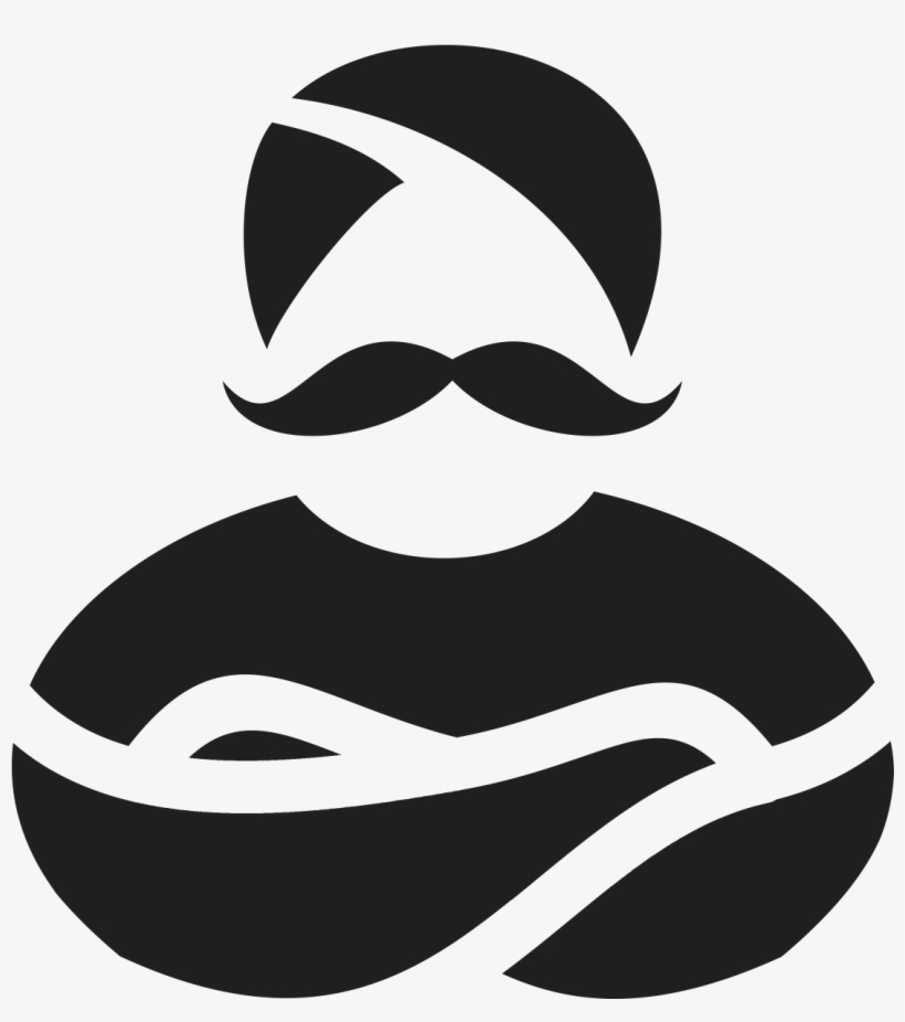 Black Genie Icon, transparent png