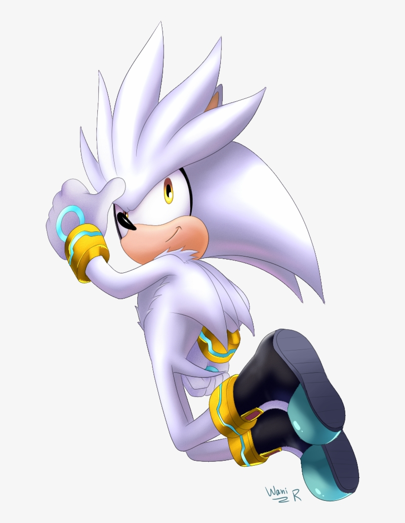 Silver The Hedgehog By Waniramirez - Silver The Hedgehog Fanart Png, transparent png