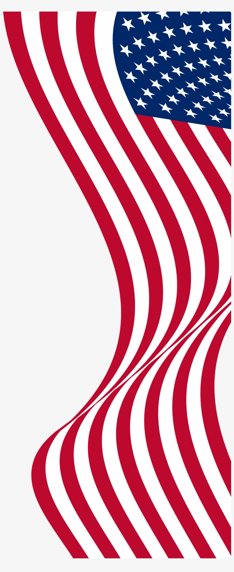 Fundo - American Flag, transparent png