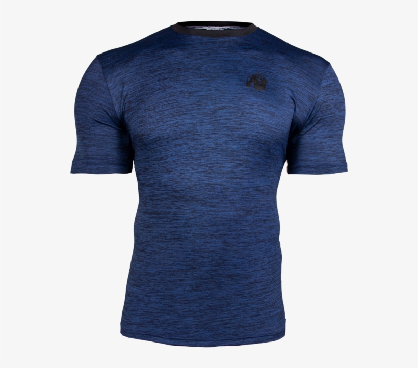 Roy T-shirt - Navy/black - Active Shirt, transparent png
