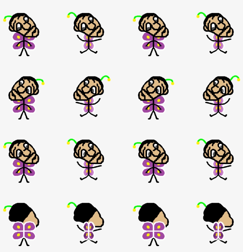 Giant Chris Beta Sprite Sheet, transparent png