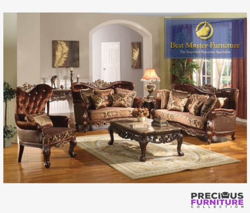 Best Master Del Mar Kenyan Copper And Cherry With Gold - Tradition Furniture Design Sofa, transparent png