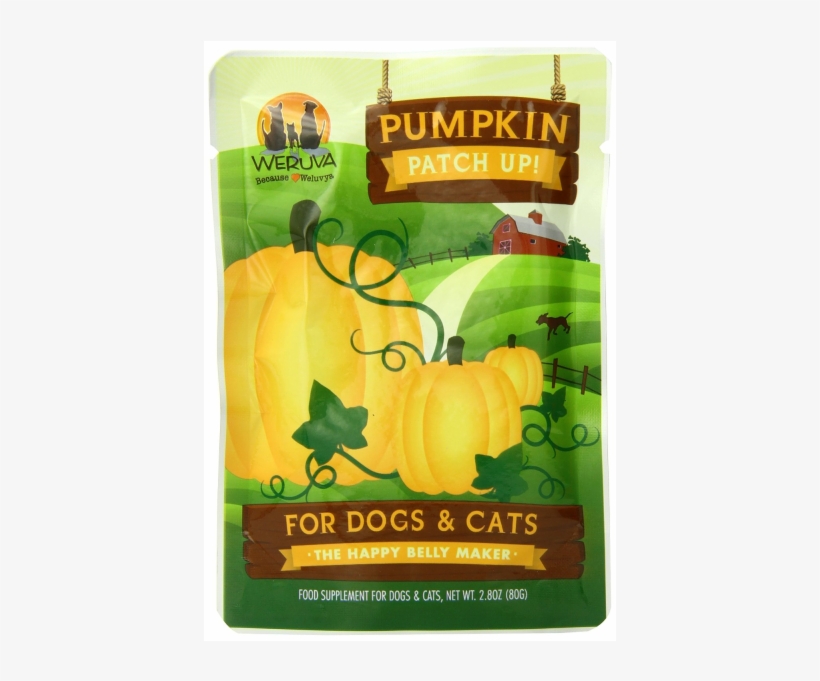 Weruva Dog/cat Pumpkin Patch Up Pouch 12/2 - Pumpkin Supplement For Dogs, transparent png