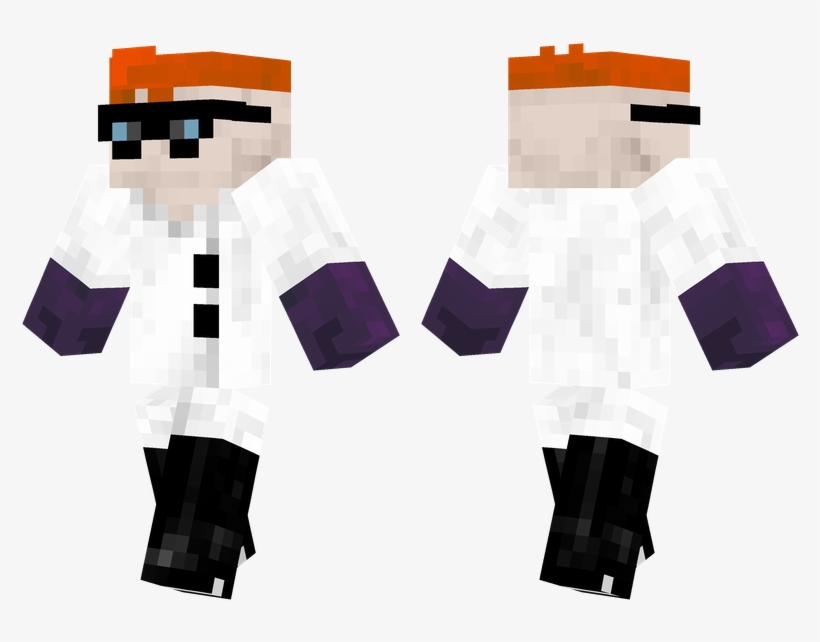Dexter - Minecraft Dexter Skin, transparent png