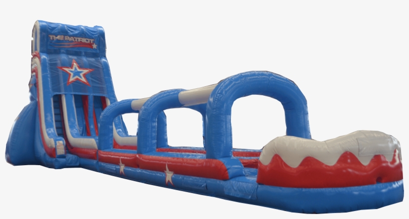 Captain America Water Slide - Inflatable, transparent png