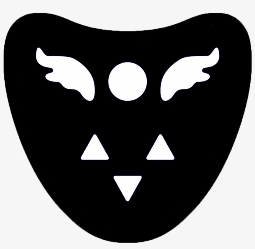 Black Delta Rune Symbol By Smolldoostr On - Deltarune Symbol, transparent png