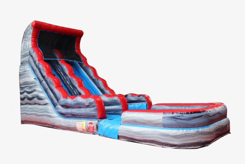 Volcano Water Slide By Wow Factor Attractions - Inflatable, transparent png