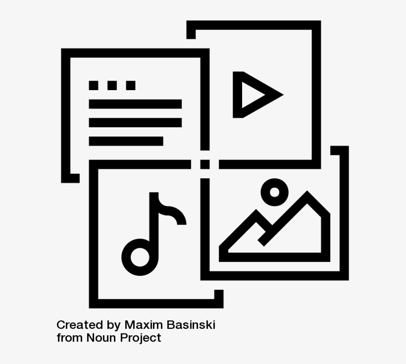 Multimedia By Maxim Basinski From The Noun Project - Circle, transparent png