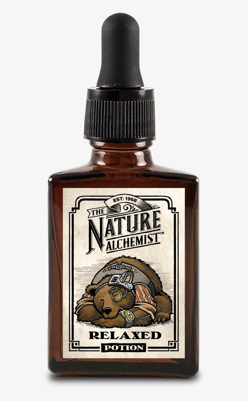 The Nature Alchemist 'relaxed' Potion, transparent png