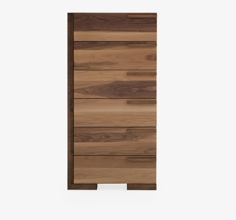 Image For Brown Birch Wood Chest Of Drawers From Brault - Dresser, transparent png