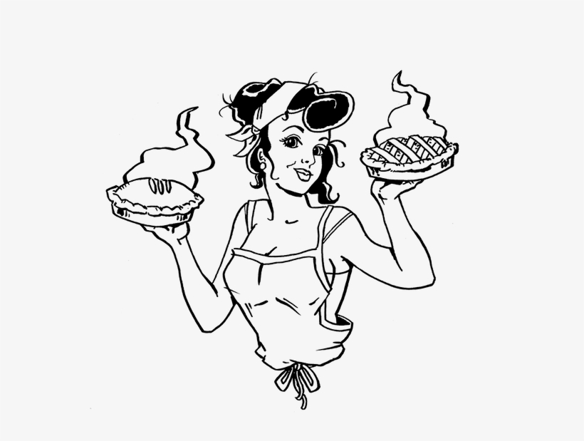 Rockabella Pies Image Transparency - Illustration, transparent png
