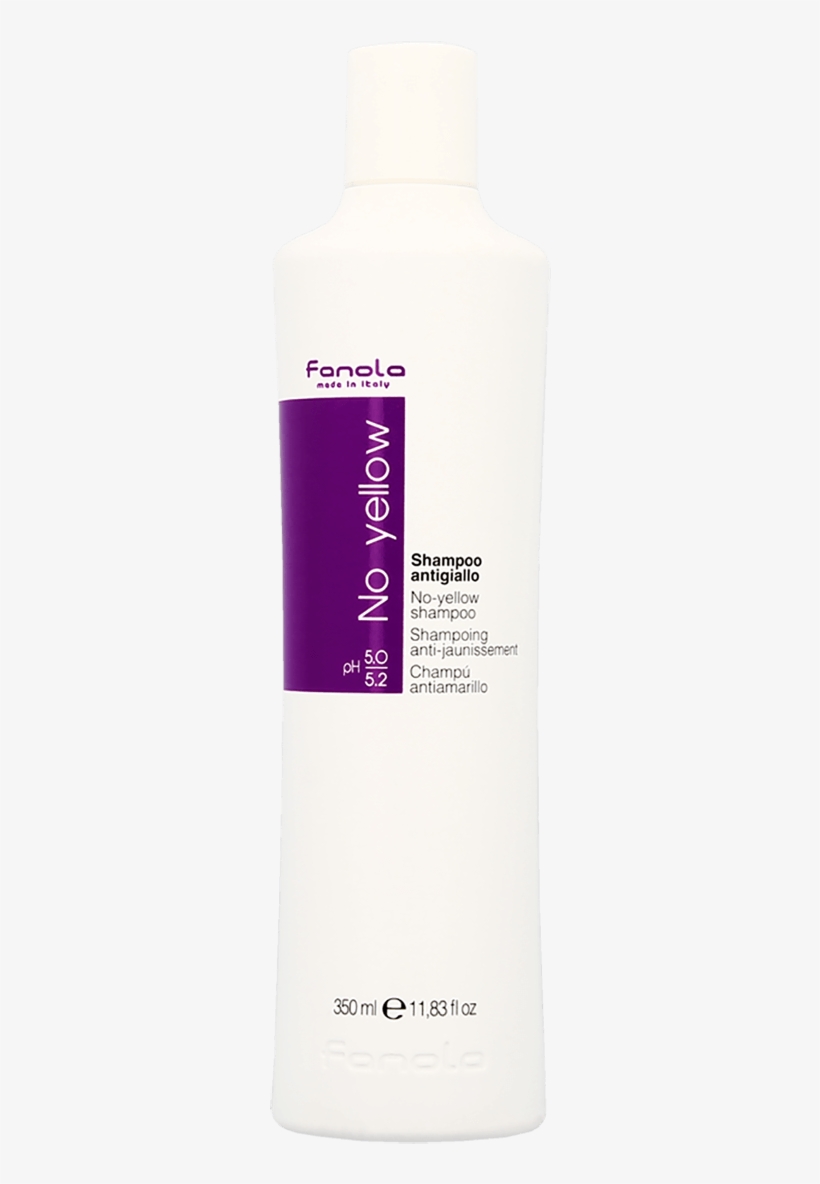 Fanola No Yellow Shampoo 350ml - Bottle, transparent png