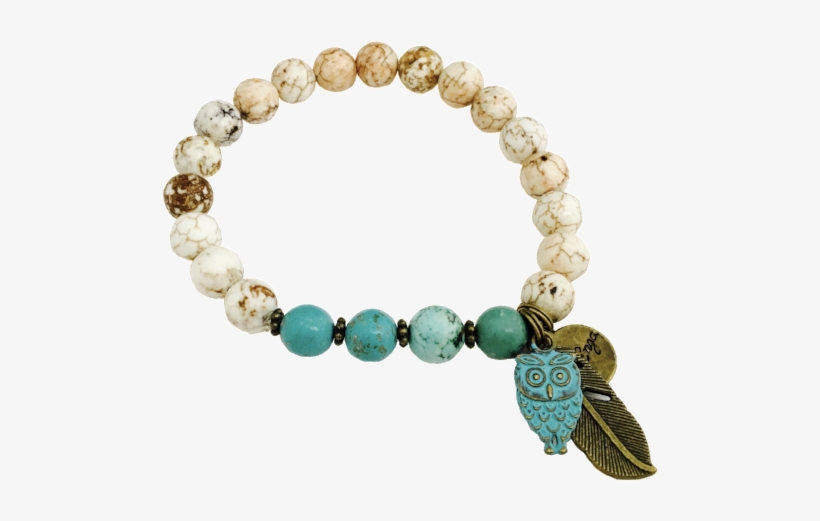 In Memory Of Bracelet, Owl, Feather - Bracelet, transparent png