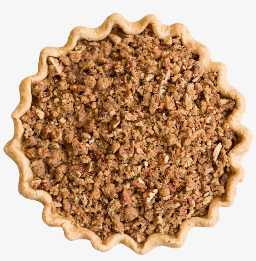 A Smooth Pumpkin Pie Topped With A Crunchy Pecan Streusel - Graham Cracker Crust, transparent png
