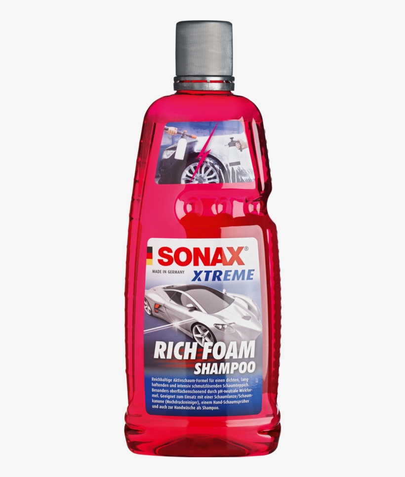 02483000 Sonax Xtreme Richfoam Shampoo - Sonax Xtreme Rich Foam Shampoo, transparent png