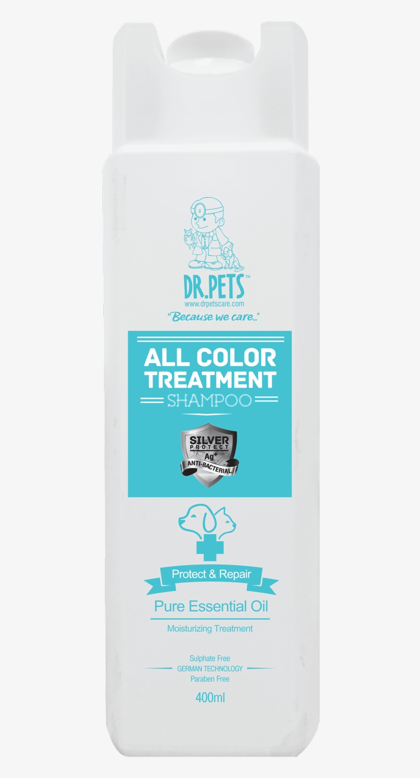 Nanosilver All Color Shampoo - Plastic Bottle, transparent png