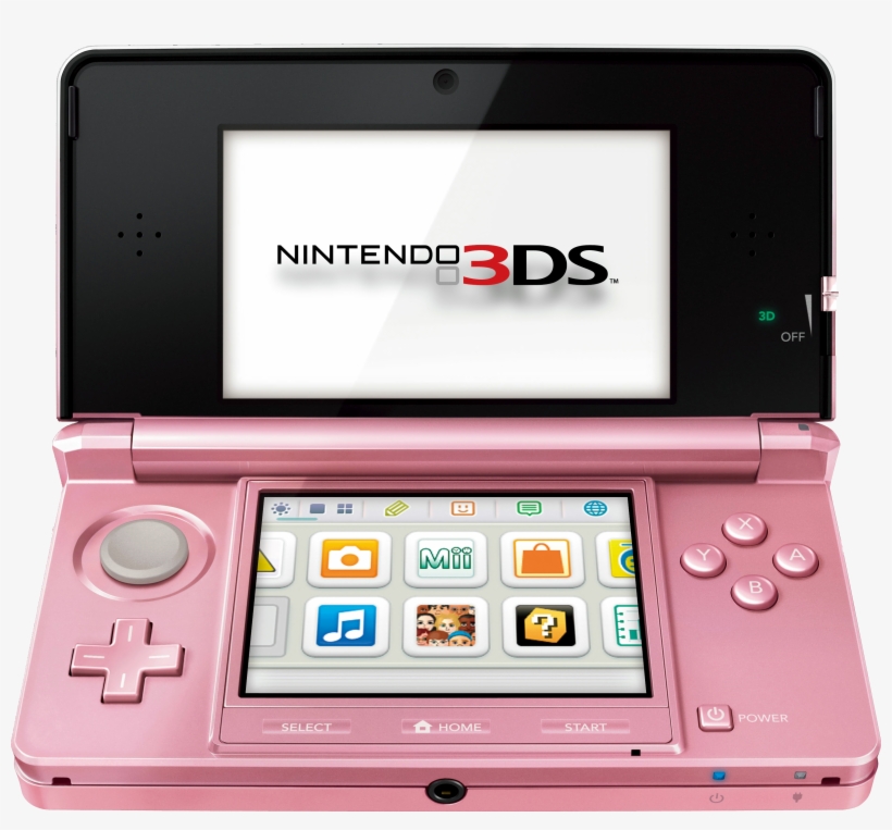 Image Pink Model Nintendo 3ds Png The Nintendo Wiki - Nintendo 3 Ds, transparent png