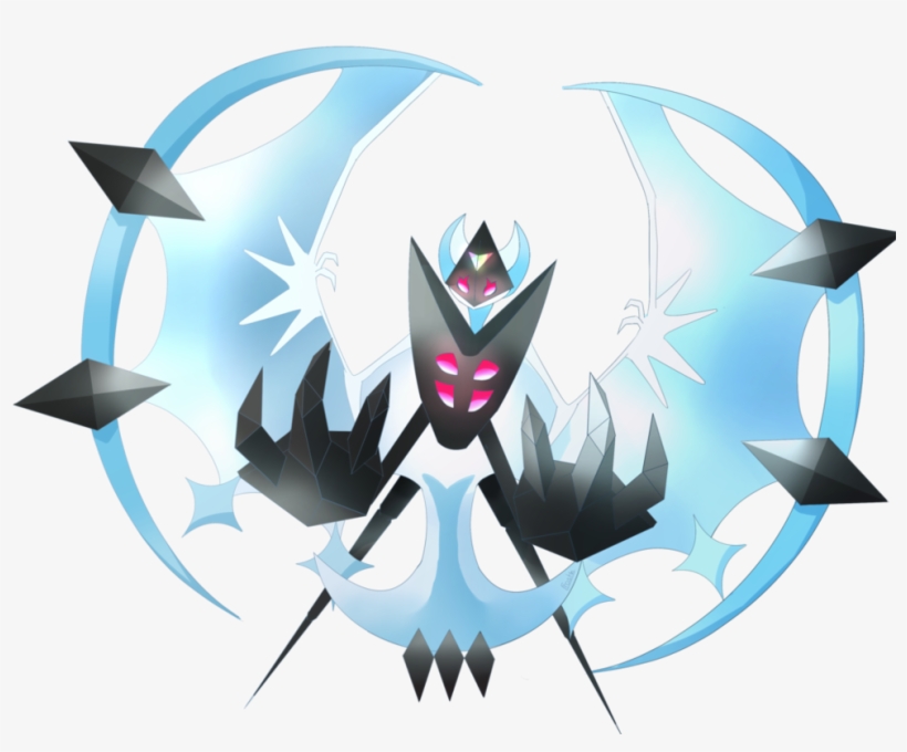 Cuando Necrozma Absorbe A Lunala Haciendo Uso Del Objeto - Illustration, transparent png