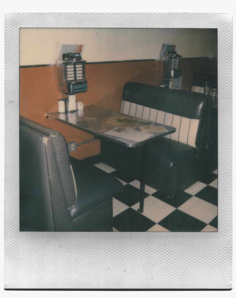 This Shot Was Taken With My Polaroid One 600 At My - Table, transparent png