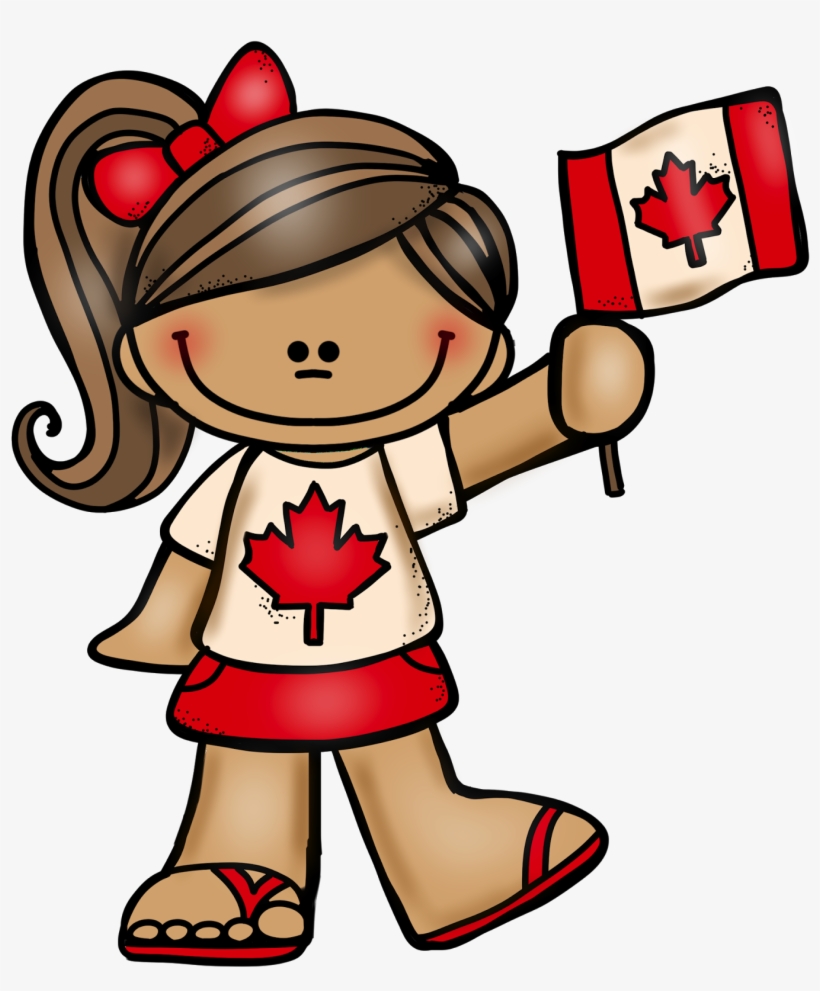 July 1st Is Canada Day Here Is A Canadian Boy And Girl - Clip Art Canada Day, transparent png