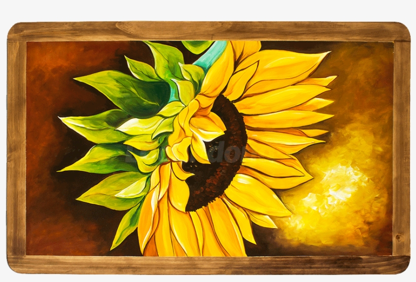 Cubierta Girasol - Sunflower, transparent png