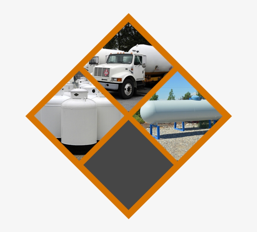 Propane Supplies And Trucks - Car, transparent png