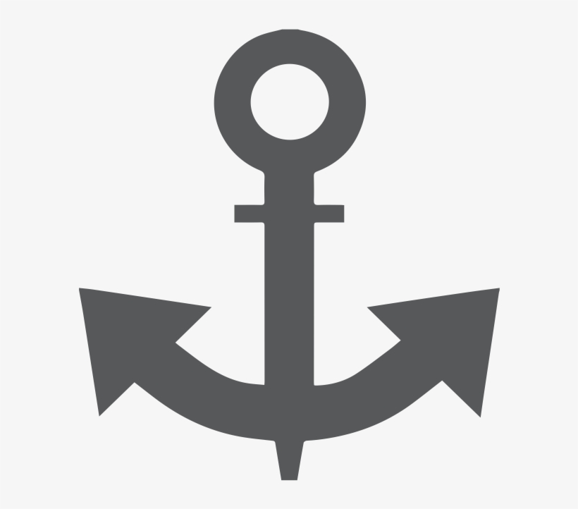 Deck, Engine, Cabin - Anchor Png Icon, transparent png