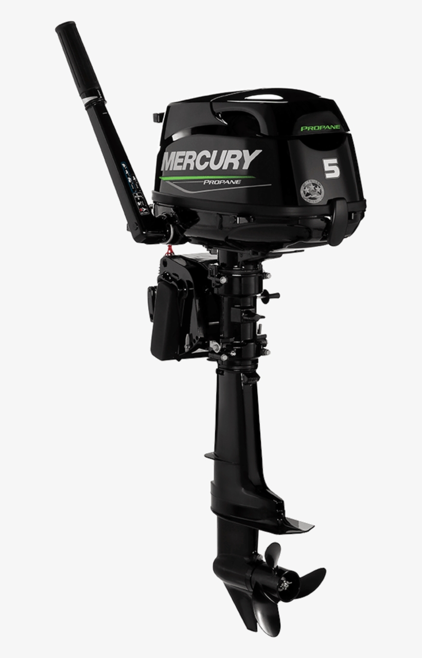 The New Engine Is Mercury's First Propane-fired Outboard - Mercury 5 Hp Propane, transparent png