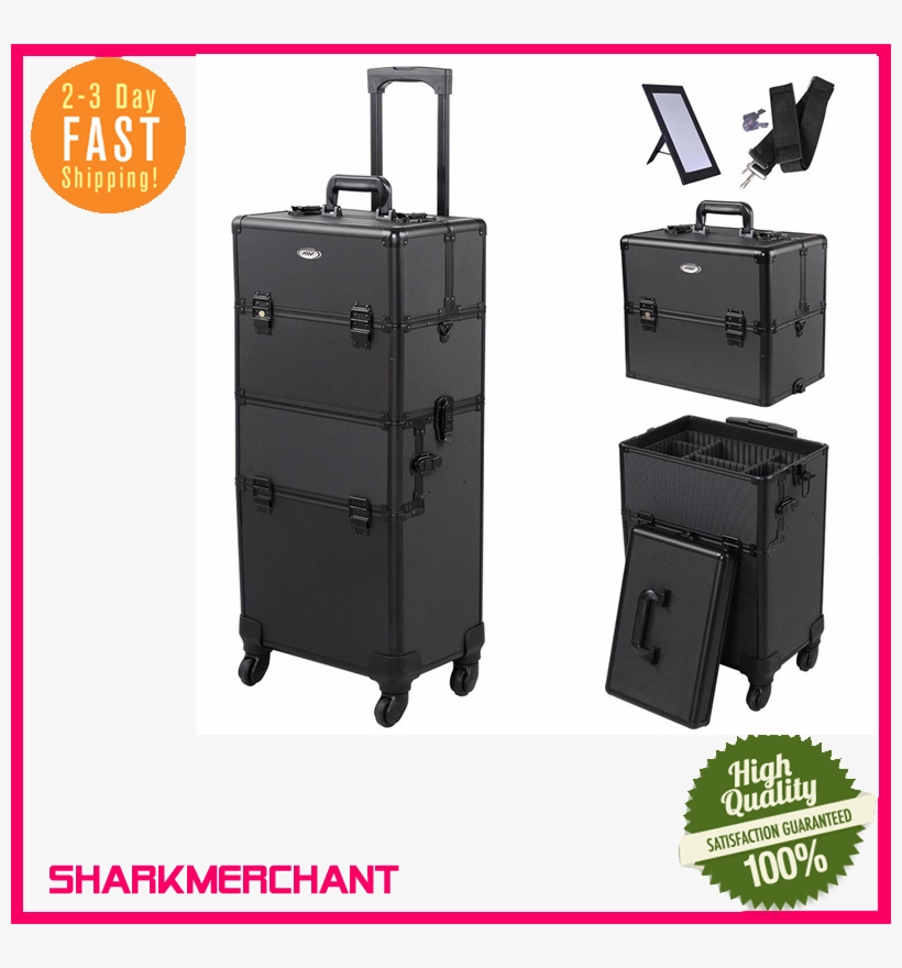 Caja De Maquillaje Porta Cosmetico Profesional Caja - Cosmetics, transparent png