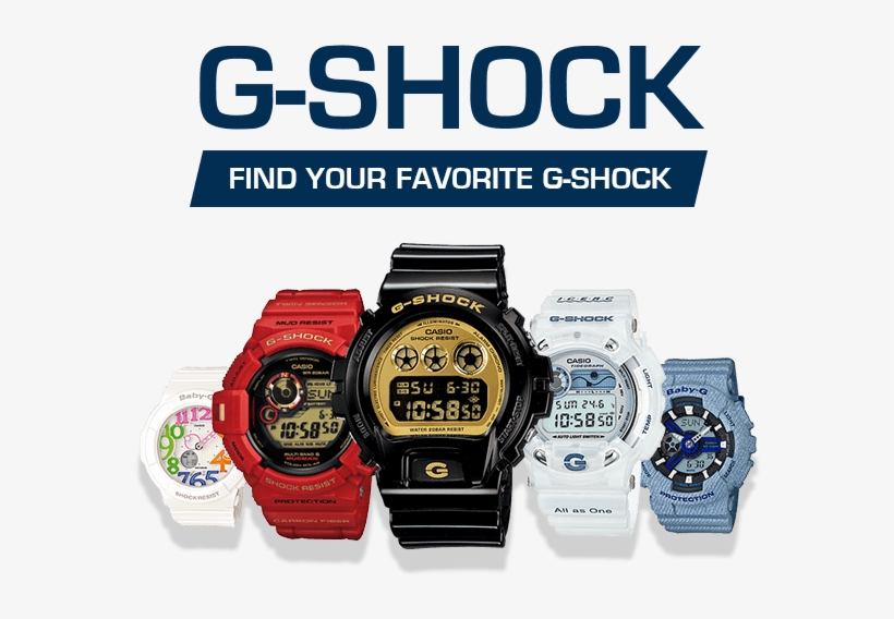 G Shock - Analog Watch, transparent png