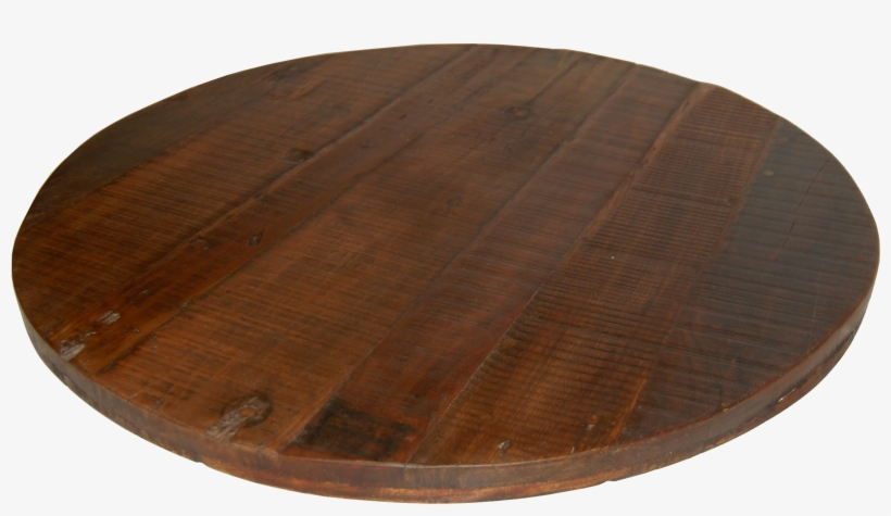 Mesa Redonda Gris Y Madera Vintage 70 De Diã¡metro - Plank, transparent png