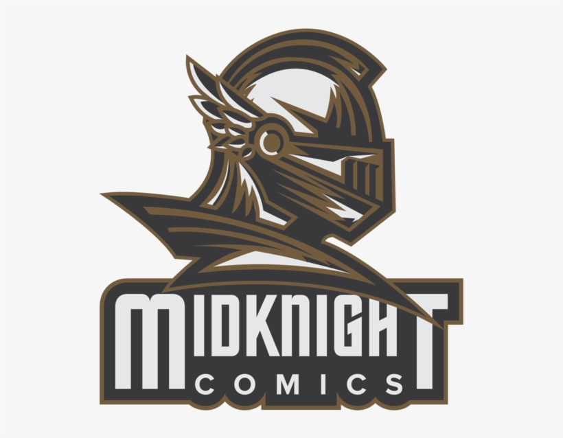 Midknight Comics Logo Rebrand - Graphic Design, transparent png