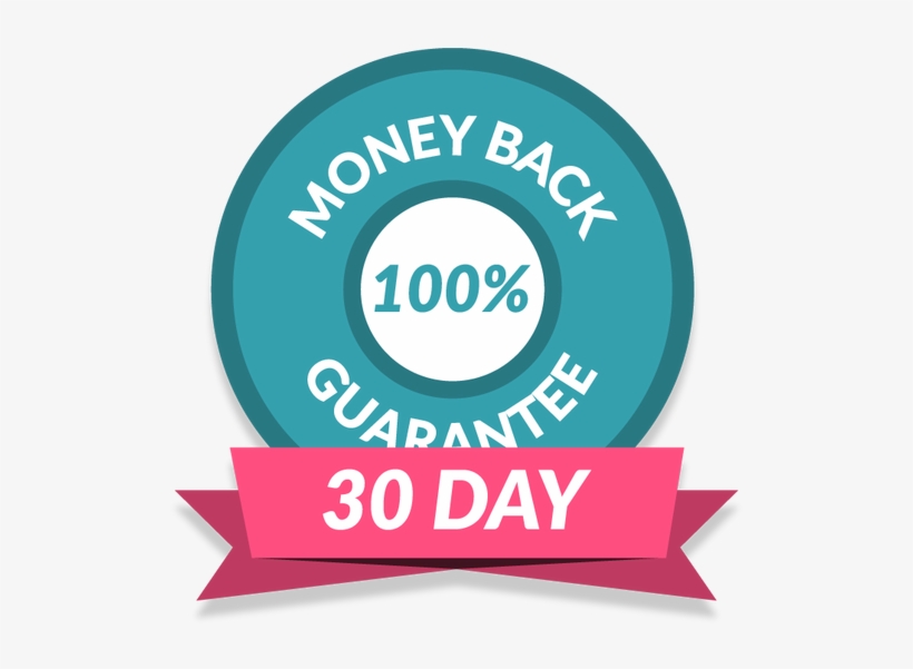 30 Day Money Back Guarantee - Circle, transparent png
