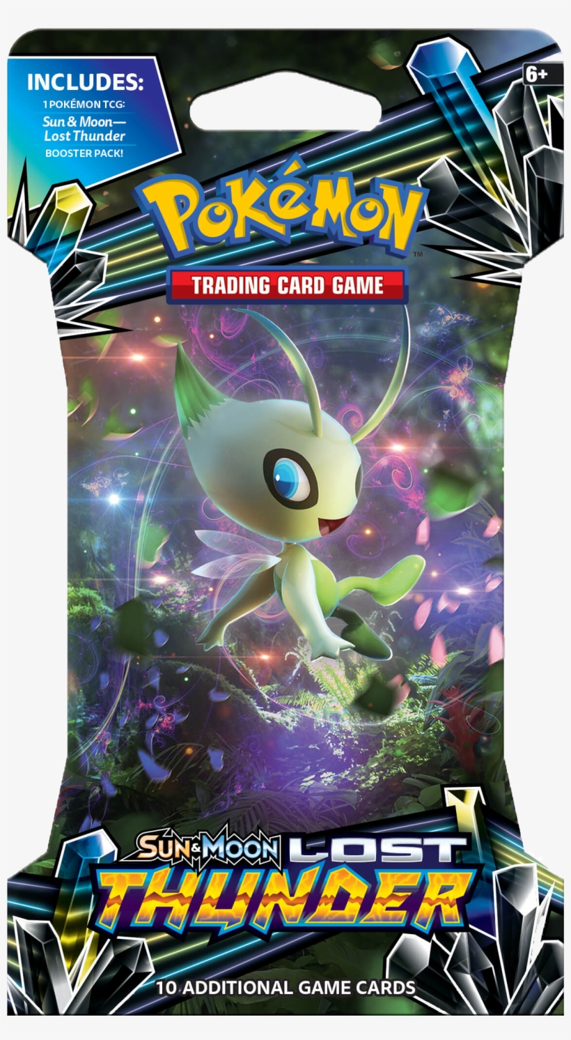 Pokemon Tcg Sun & Moon Lost Thunder Blister, transparent png