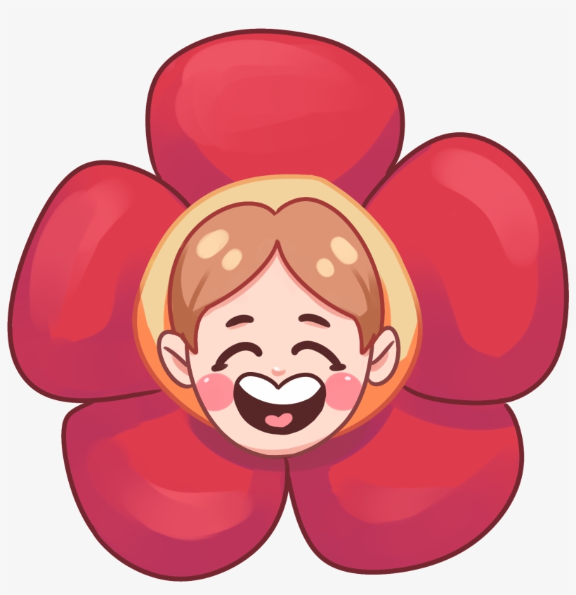 Flower Jhope - Cartoon, transparent png