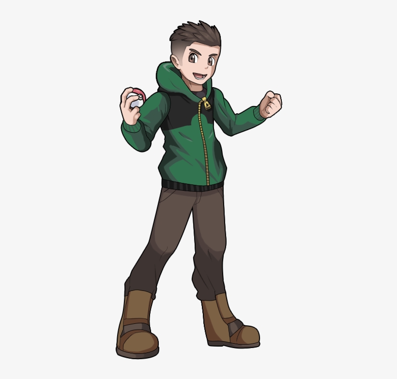 Pokemon Trainer Allan Fullbod - Pokemon Trainers Portraits, transparent png
