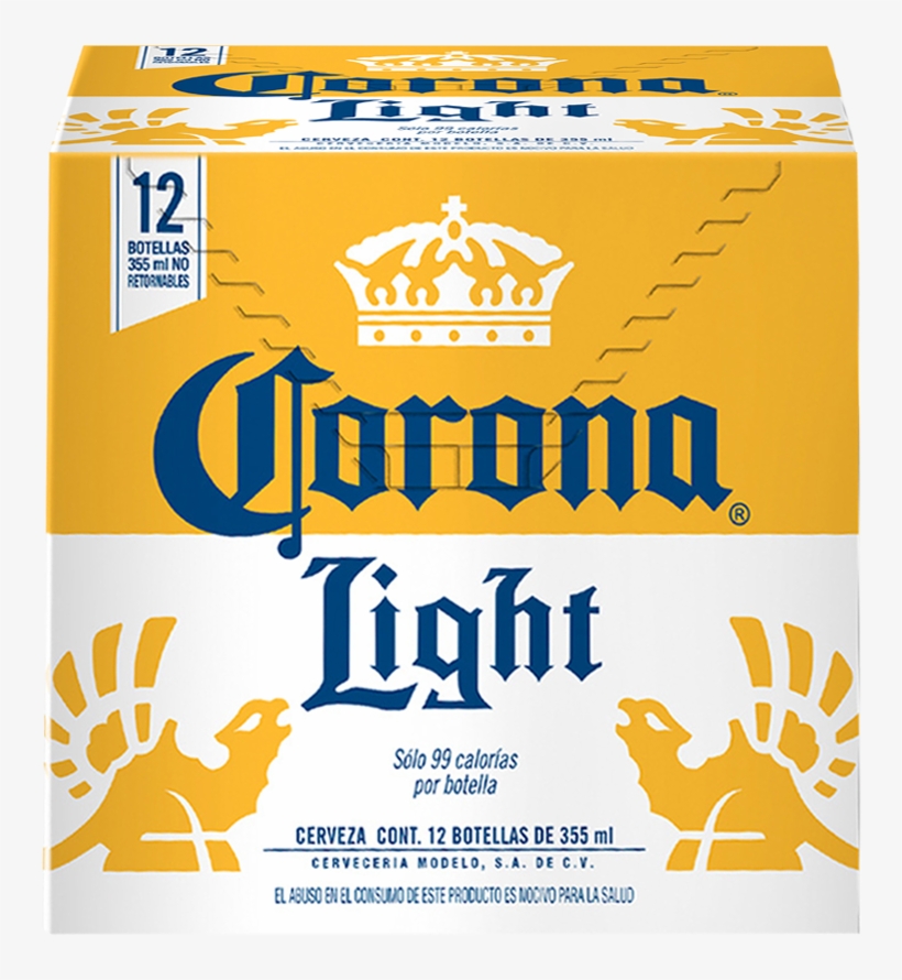 Corona Light 12 Pack Cans, transparent png