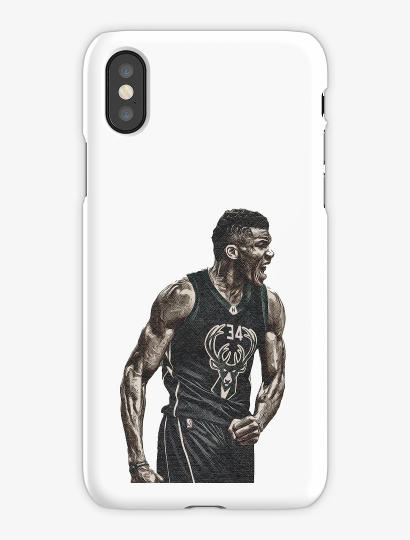 Giannis Antetokounmpo Iphone X Snap Case - Giannis Antetokounmpo Samsung Cover, transparent png