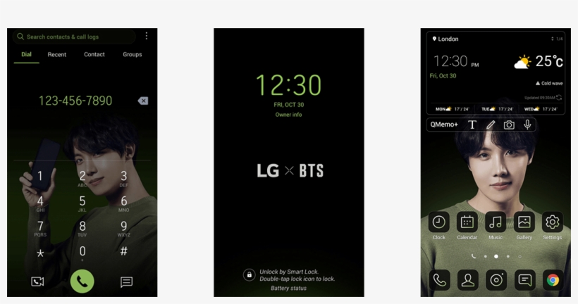 Tema Exclusivo Bts No Seu Celular J-hope - Celular Do Bts Lg Q7, transparent png